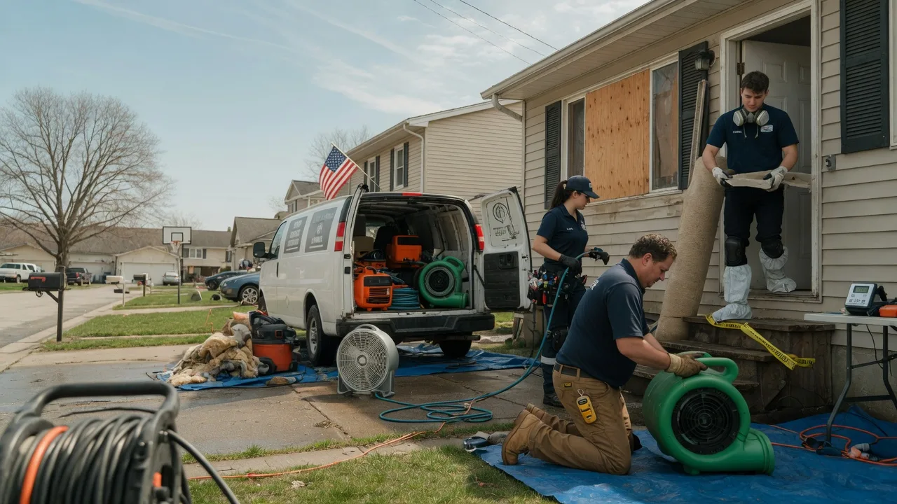 Water Damage Restoration in Buchanan Dam, TX near me